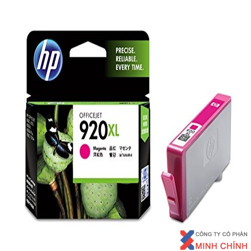 HP 920XL High Yield Magenta Original Ink Cartridge ( CD973AA)