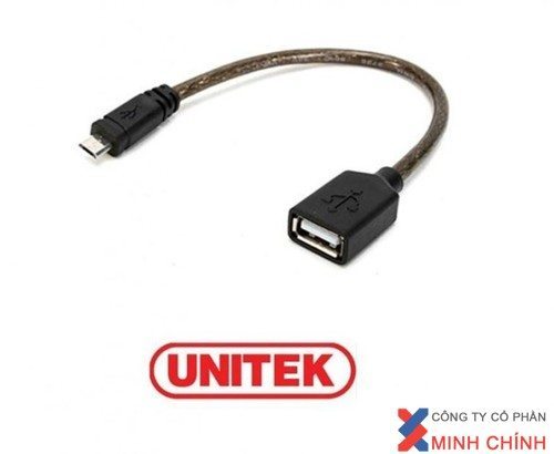 Cáp USB OTG 2.0 -> Micro USB Unitek (Y-C 438)