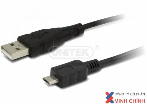 Cáp USB OTG 2.0 -> Mini USB Unitek (Y-C 439)
