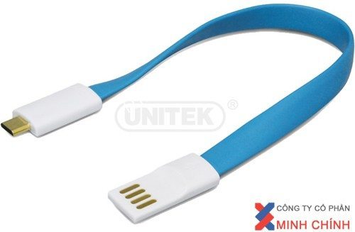 Cáp USB 2.0 -> Micro USB Unitek (Y-C 440) (Dây Dẹp)