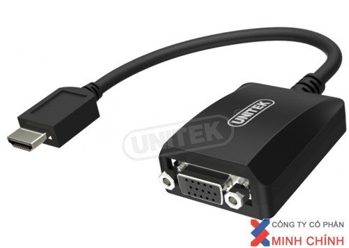 Cáp HDMI -> VGA + Audio + Micro USB Unitek (Y - 5304)