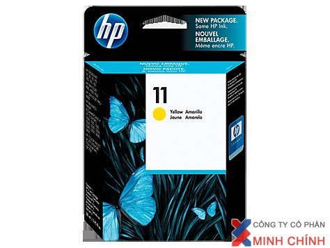Mực in Phun màu HP 11 (C4838AA) Yellow – Màu vàng Mực in Phun màu HP 11 (C4838AA) Yellow – Màu vàng