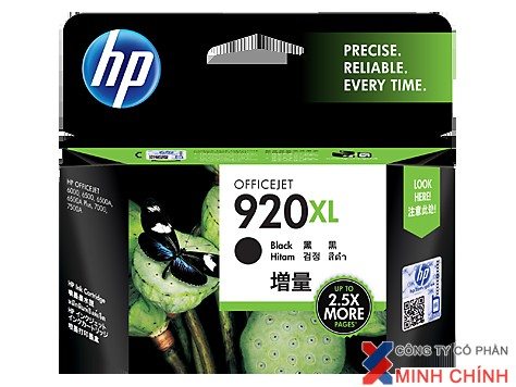 Mực in Phun màu Đen loại to HP 920XL (CD975AA) Mực in Phun màu Đen loại to HP 920XL (CD975AA)