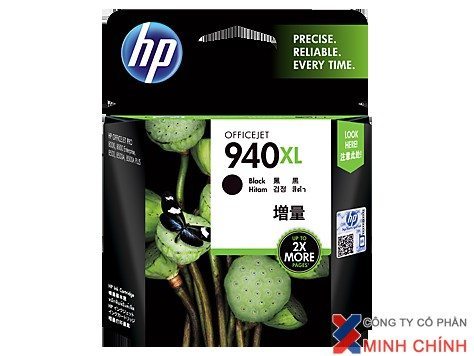 Mực in Phun màu HP 940XL (C4906A) Black – Màu đen Mực in Phun màu HP 940XL (C4906A) Black – Màu đen