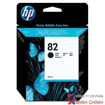 Mực in Phun màu HP 82 69-ml Black DesignJet Ink Cartridge