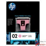Mực in Phun màu HP 02 (C8775WA)  Light Magenta – Màu đỏ nhạt