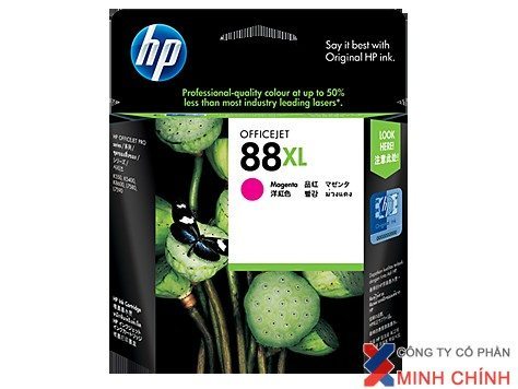 Mực in Phun màu HP 88 (C9392A) Magenta – Màu Đỏ Mực in Phun màu HP 88 (C9392A) Magenta – Màu Đỏ
