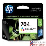 Mực in Phun màu HP 704 (CN693AA) Tri-Color- Mực màu