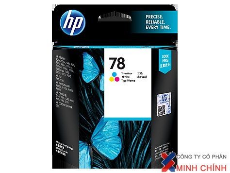 Mực in Phun màu HP 78 (C6578DA) Tri-Color – Mực màu Mực in Phun màu HP 78 (C6578DA) Tri-Color – Mực màu