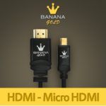 Cáp Micro HDMI to HDMI BANANA GORL