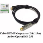 Cáp HDMI 2.0/4k 1,5M ACTIVE OPTICAL KINGMASTER (KH251)