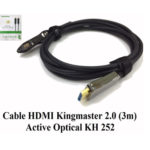 Cáp HDMI 2.0/4k 3M ACTIVE OPTICAL KINGMASTER (KH252)