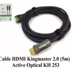 Cáp HDMI 2.0/4k 5M ACTIVE OPTICAL KINGMASTER (KH253)