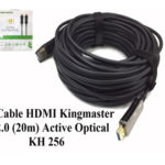 Cáp HDMI 2.0/4k 20M ACTIVE OPTICAL KINGMASTER (KH256)