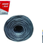 Cáp UTP 100m/305m Cat5E 0.48BC UNITEK C18129AGY/C18129GY xám