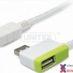 Cáp USB 2.0 -> Micro USB + Hub Charging Unitek (Y – 2013)