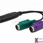 Cáp USB 2.0 -> 2 PS2 Unitek (Y – 155)