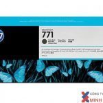 Mực in Phun màu HP 771A 775ml Mte Blk Designjet Ink Crtg (CE037A)