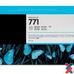 Mực in Phun màu HP 771A 775-ml(CE044A) –  Màu xám nhạt