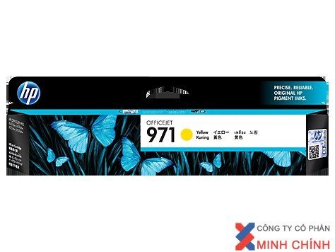 Mực in phun màu Vàng HP 971 (CN624AA) Mực in phun màu Vàng HP 971 (CN624AA)