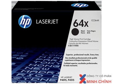 Mực in Laser đen trắng HP 64X (CC364X) Mực in Laser đen trắng HP 64X (CC364X)