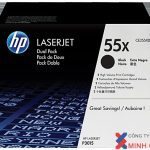 Mực in Laser đen trắng HP 55XD (CE255XD)