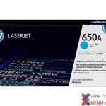 Mực in laser màu Xanh HP 650A (CE271A)
