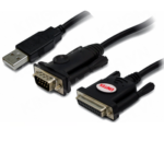 CAP USB 2.0 sang RS232 và PARALLEL UNITEK  Y107