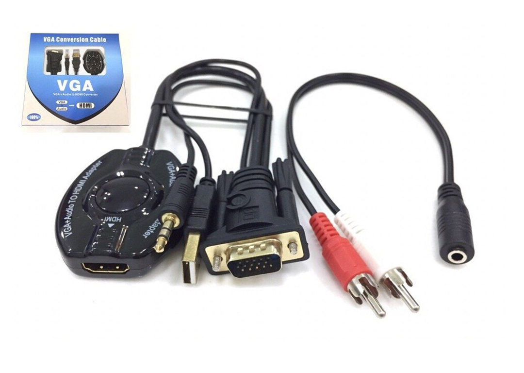 CÁP VGA + AUDIO -> HDMI (KY-V 551B)
