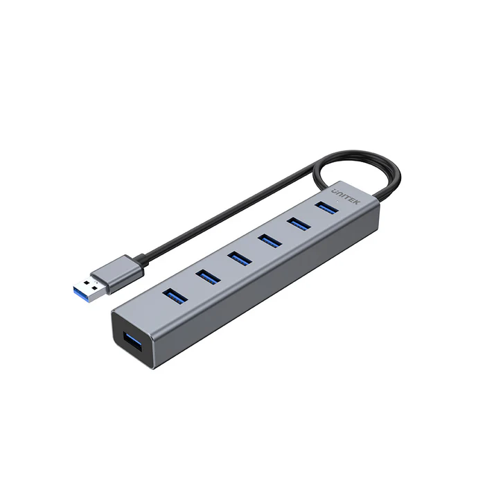 Hub USB 3.0 7 cổng cấp nguồn UNITEK Y-3090-UK Hub USB 3.0 7 cổng cấp nguồn UNITEK Y-3090-UK