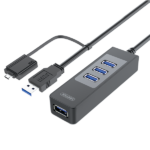 USB3.0 4-Port Hub + OTG Adaptor Model: Y-3046A