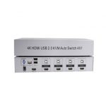 SWITCH KVM USB/HDMI 4-1 4K DTECH (DT-8141B)