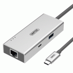 BỘ MỞ RỘNG ĐA CHỨC NĂNG TYPE C – HDMI + LAN + USB + CHARGE