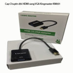 Cáp chuyển đổi HDMI sang VGA Kingmaster KM001