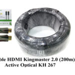 Cáp HDMI 2.0/4k 200M ACTIVE OPTICAL KINGMASTER (KH267)