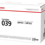 Mực in Canon 039 Black Toner Cartridge dùng cho LBP351x