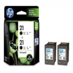 Mực In Phun HP 21 (CC627AA) hộp đôi màu đen