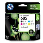 Bộ Mực In Phun Đen + 3 Màu HP 685 (F6V35AA)