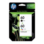Mực in màu đen và 3 màu HP 60 (CN067AA)
