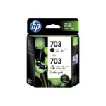 Bộ Mực In Phun Đen + 3 Màu HP 703 (F6V32AA)