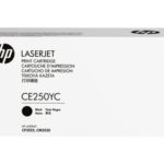 Mực in laser màu Đen hiệu suất cao HP CE250YC