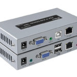 HỘP NỐI DÀI VGA + USB KVM + AUDIO -> LAN 150M DTECH (DT-7062)