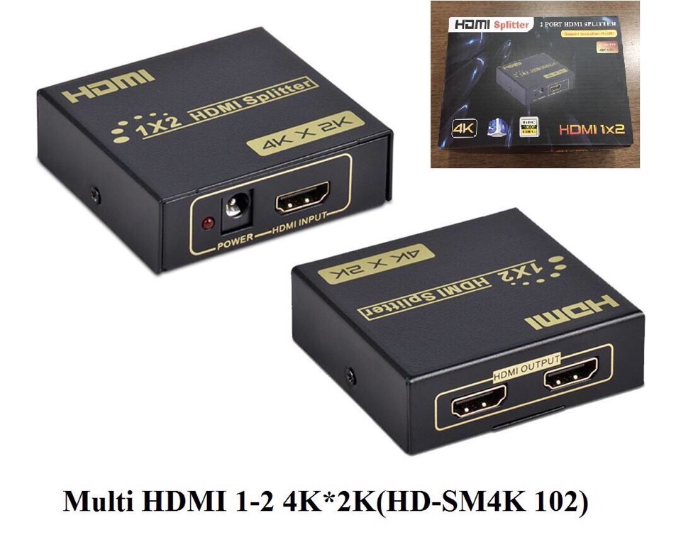 Hộp chia Multi HDMI 1-2 4K*2K(HD-SM4K 102)