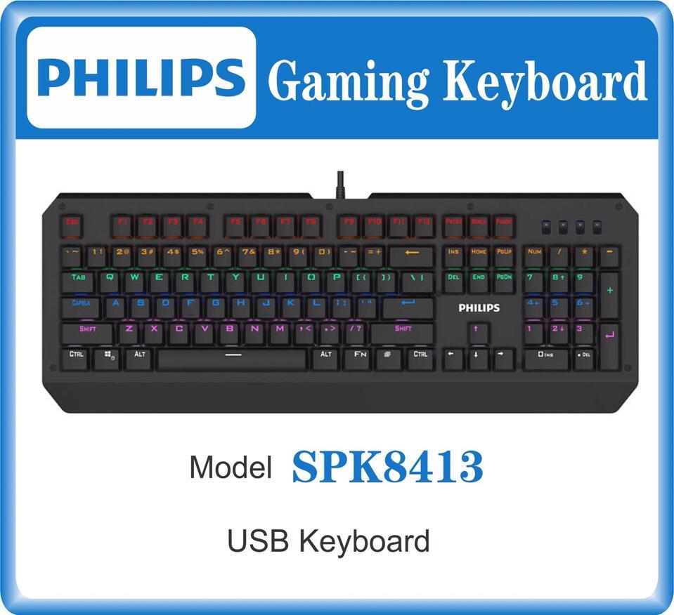 Bàn phím Gaming Philips SPK8413