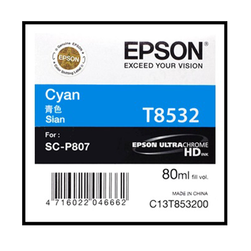 Mực in Epson các màu 80ml Cho máy SC-P807