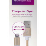 Cáp USB 2.0->Micro USB 1.2M Philips DLC2518G/97