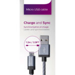 Cáp USB 2.0->Micro USB 1.2M Philips DLC2518N/97