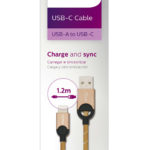 Cáp USB 2.0->Type-C 1.2M PHILIPS DLC2628G/97