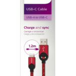 Cáp USB 2.0->Type-C 1.2M PHILIPS DLC2628N/97