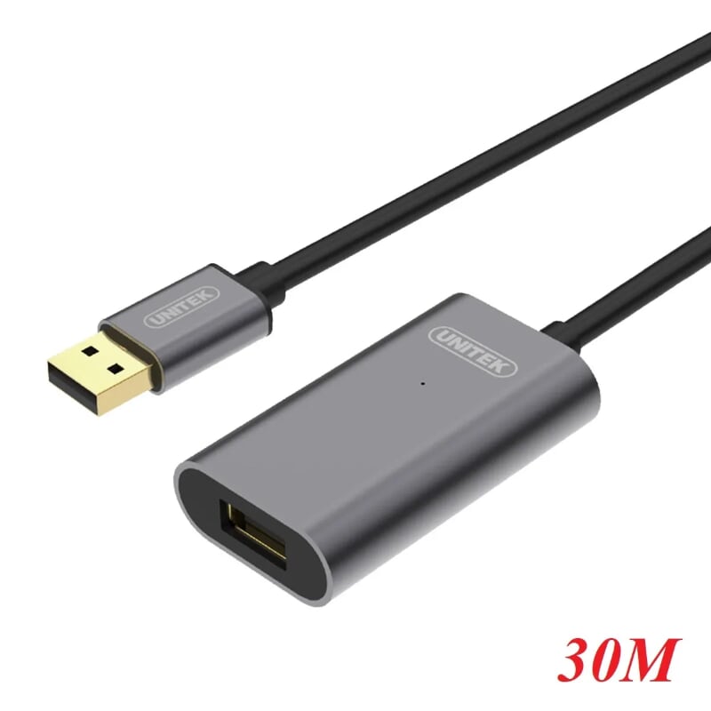 Cable USB nối dài Extension Unitek 30m Y-275(2.0)